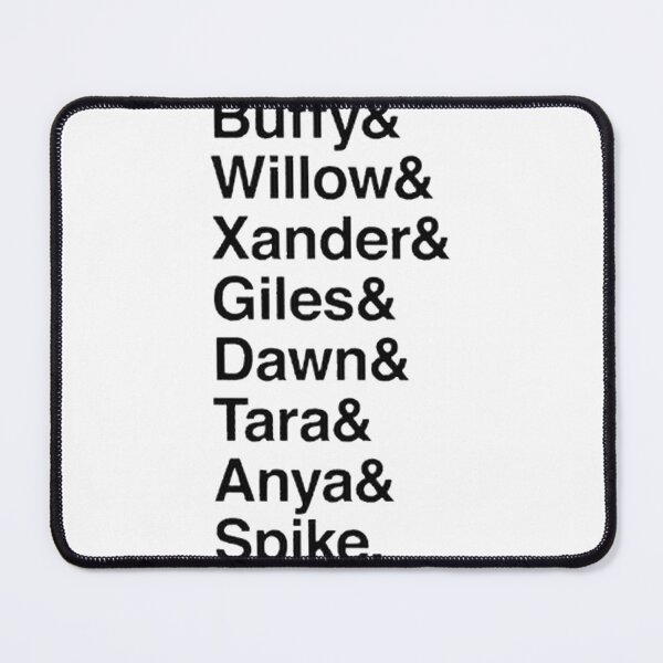 Item preview, Buffy the Vampire Slayer Inspired Cast Illustration Design designed and sold by Davidson Lelievre.