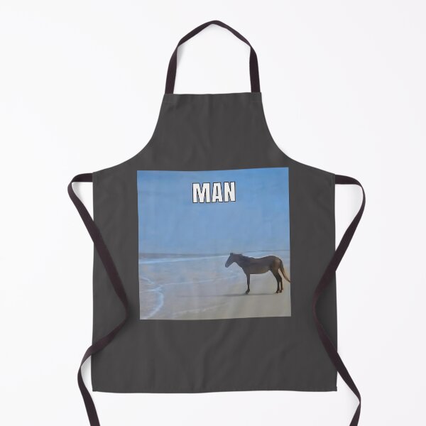 Item preview, Horse by the Ocean Funny Meme Inspired Design for Humorous Style designed and sold by Albyna.