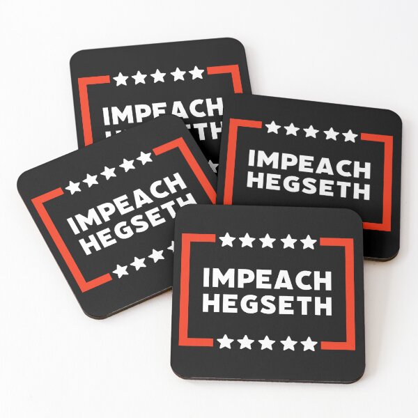 Item preview, Impeach Hegseth  designed and sold by Rachel the Artist .