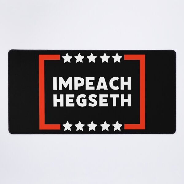 Item preview, Impeach Hegseth  designed and sold by Rachel the Artist .