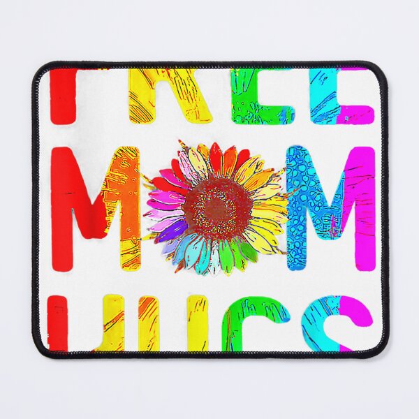 Item preview, Free Mom Hugs Daisy Rainbow Heart LGBT Pride Month designed and sold by Lapipanst.