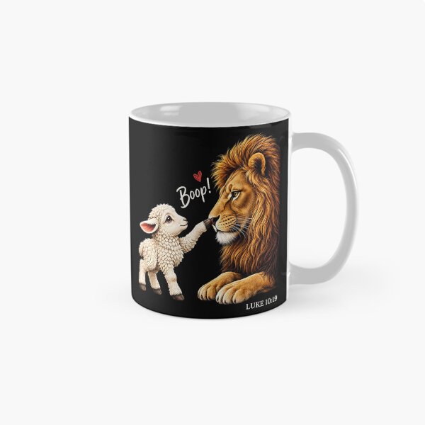 Item preview, Boop Luke 10:19 Christian Lion and Lamb designed and sold by khdmalakarak.