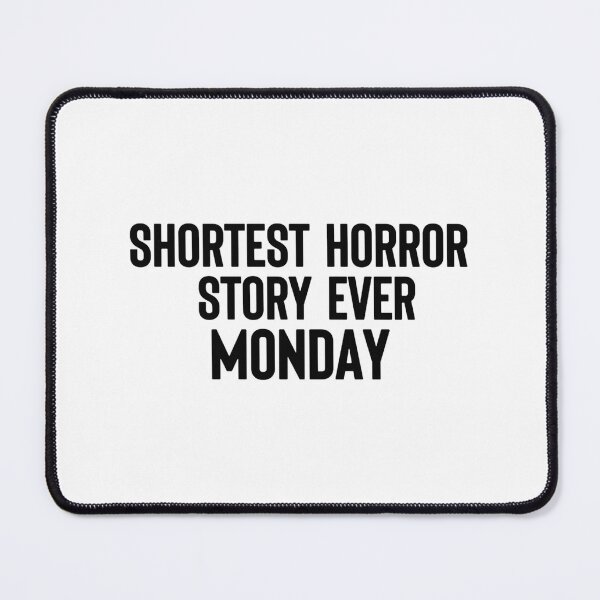 Item preview, The Shortest Horror Story Ever - Minimalist Scary Design designed and sold by Salin Loktam.
