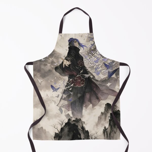 Item preview, Moonlit Butterfly Woman – Mystical Japanese Ink Wash Fantasy Art designed and sold by Dyan4.