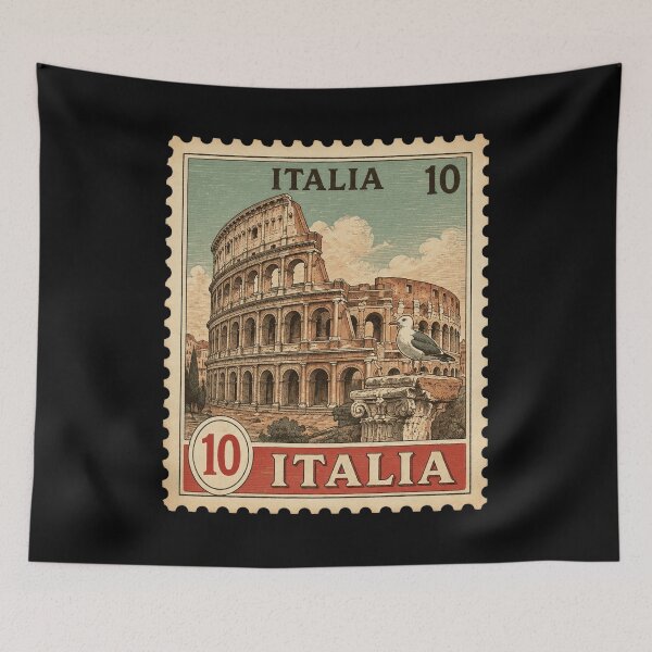Item preview, Colosseum Stamp designed and sold by elsiechillqzde.