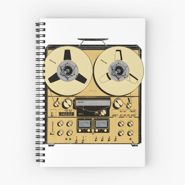 Item preview, Vintage Aesthetic Reel To Reel Tape Player Retro Music Audio Design designed and sold by OneEyehEXx.