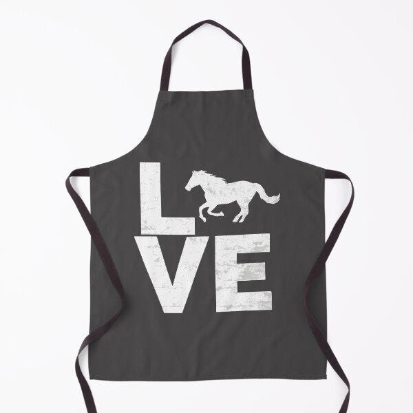 Item preview, I Love Horses Vintage Distressed Design for Equestrian Lovers designed and sold by Albyna.