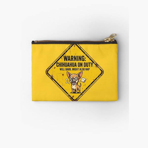 Item preview, Warning Chihuahua On Duty designed and sold by bluel_evin.