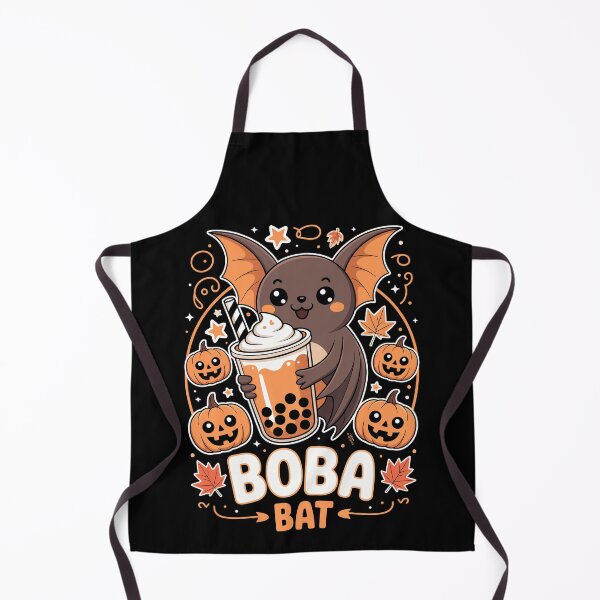Item preview, Cute Bat with Bubble Tea designed and sold by jkrphoto.