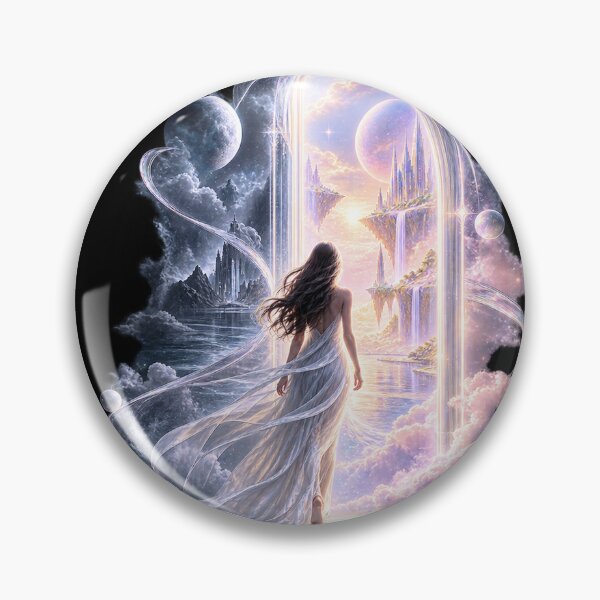 Item preview, Desired Reality – Ethereal Portal Between Two Celestial Worlds designed and sold by Anyshca.