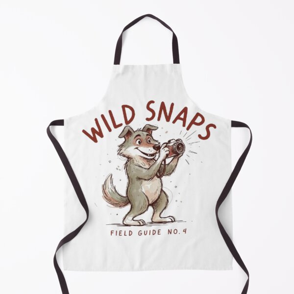 Item preview, Wild Snaps Wolf Wildlife Photography Vintage Field Guide designed and sold by PoleksGraphics.