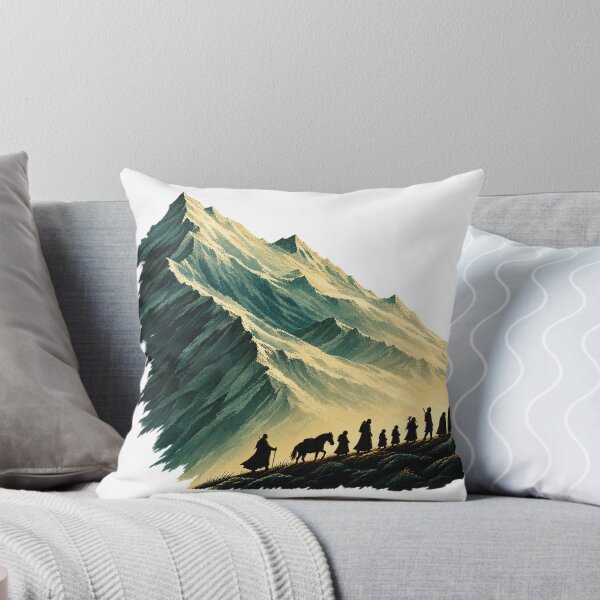 Item preview, The Journey Minimalist Lord of the Rings Design designed and sold by CreativeNest Prints.