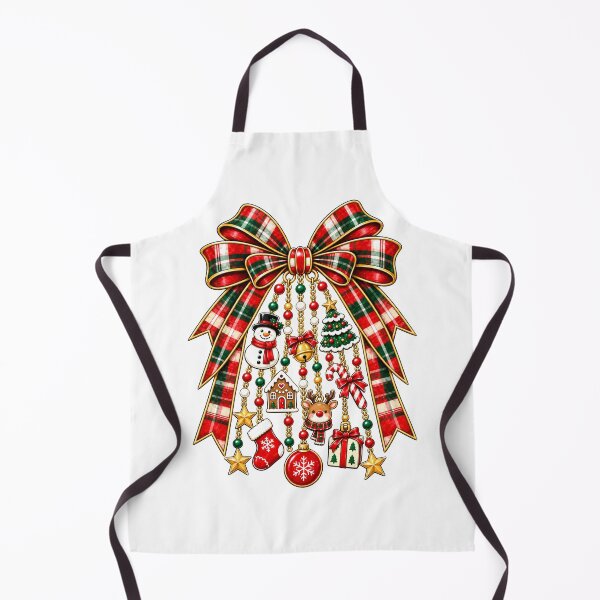 Item preview, Retro Christmas Charms Bow designed and sold by lopeztamdinh.
