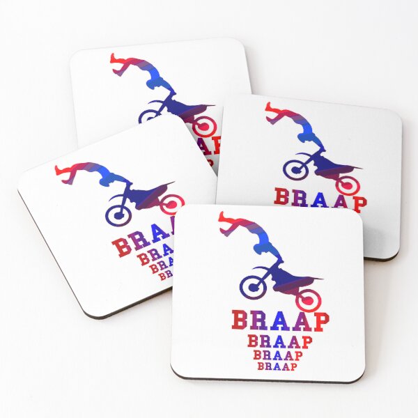 Item preview, Braap Dirt Bike  illustration designed and sold by ZooStateofMind.