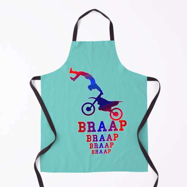 Item preview, Braap Dirt Bike illustration designed and sold by ZooStateofMind.