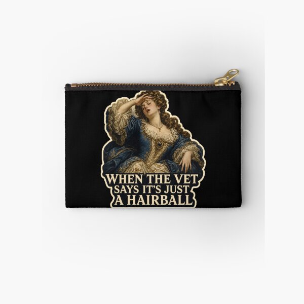 Item preview, When The Vet Says It's Just A Hairball Shirt, Funny Cat Owner T-Shirt, Baroque Painting Tee, Cat Mom Gift Shirt, Vintage Classical Cat Owner Graphic designed and sold by TshirtsLabs.