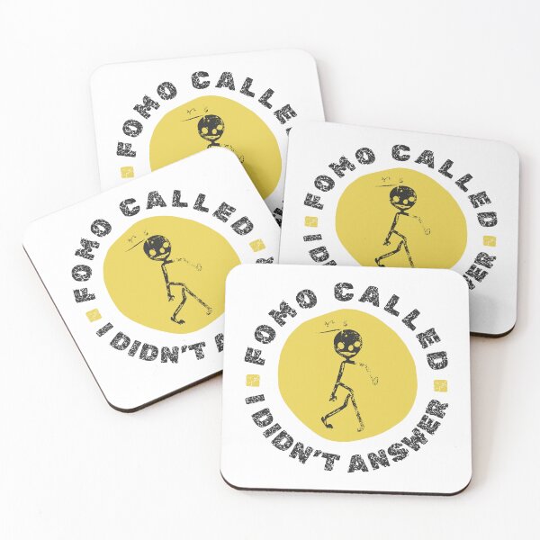 Item preview, FOMO Called I Didn’t Answer Funny Introvert Design Anti FOMO Quote designed and sold by HYPNK.