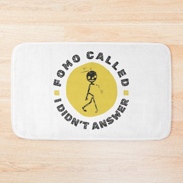 Item preview, FOMO Called I Didn’t Answer Funny Introvert Design Anti FOMO Quote designed and sold by HYPNK.