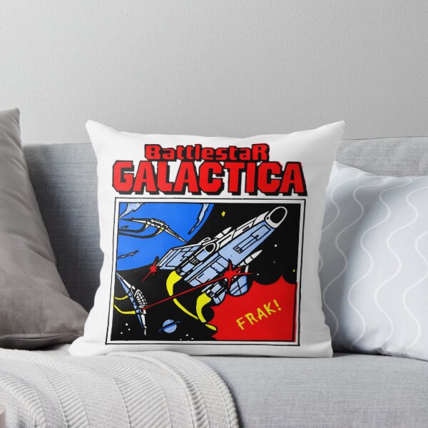 Item preview, Retro Comic Style Battlestar Galactica Inspired Sticker Design designed and sold by zer0mechan1sm.
