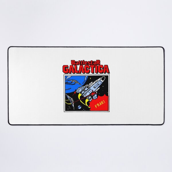 Item preview, Retro Comic Style Battlestar Galactica Inspired Sticker Design designed and sold by zer0mechan1sm.