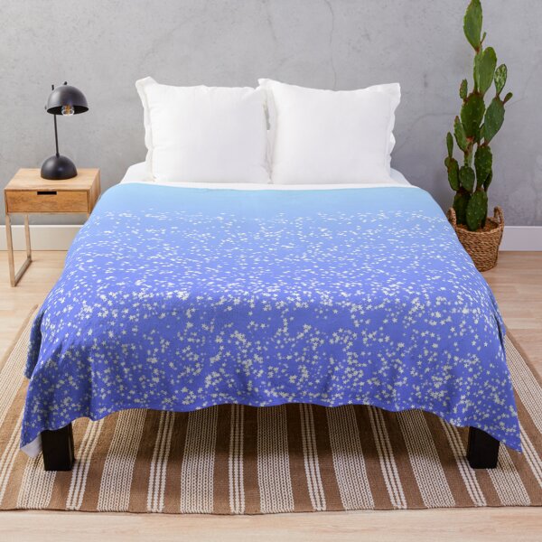 Item preview, Sparkly Star Sky Blue Ombre Pattern designed and sold by Zaya_art.