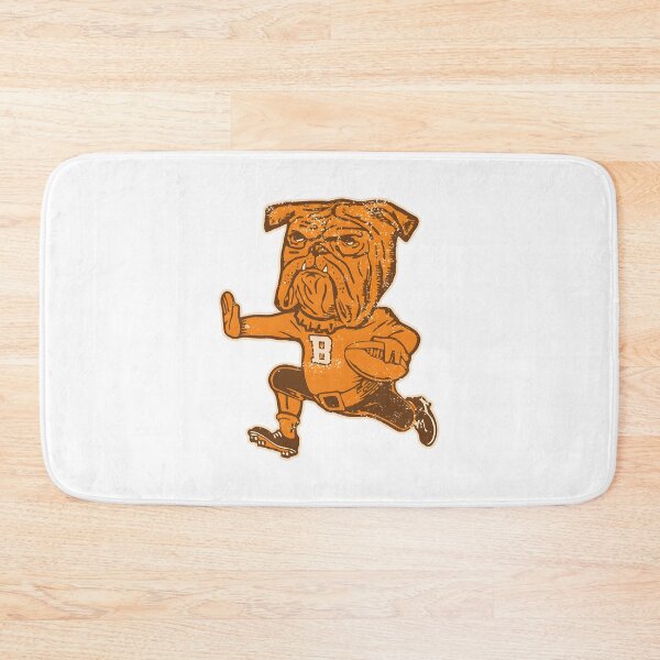 Item preview, Vintage Inspired Fighting Mascot Design with Browns Rushing Theme designed and sold by pratiksomaiya.