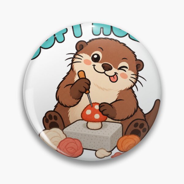 Item preview, Needle Felting Otter Soft Hobby Sharp Tools designed and sold by SAS-Designer.