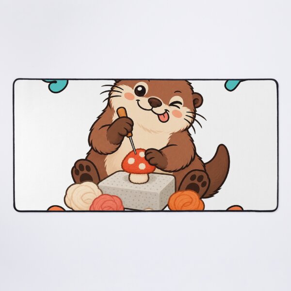 Item preview, Needle Felting Otter Soft Hobby Sharp Tools designed and sold by SAS-Designer.