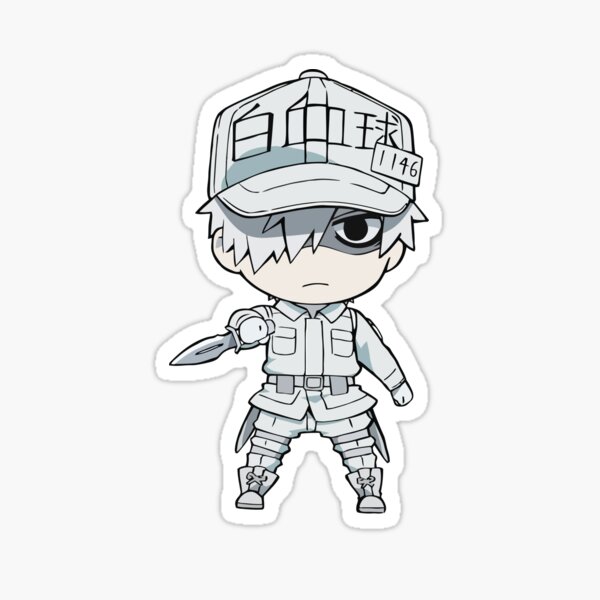 Red Blood Cell & Platelet | Hataraku Saibou (Cells at Work) Sticker for  Sale by Jake Hunter