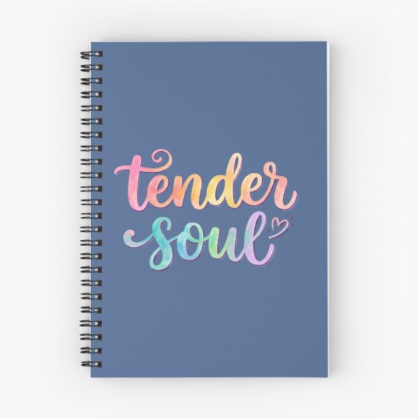 Item preview, Tender Soul – Soft Aesthetic Mental Health Quote designed and sold by WallMuseStudio .