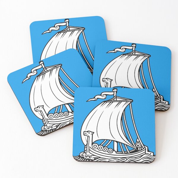 Item preview, Viking Ship Emblem | Historical Scandinavian Sailing Symbolism designed and sold by CoolHistoryMan.