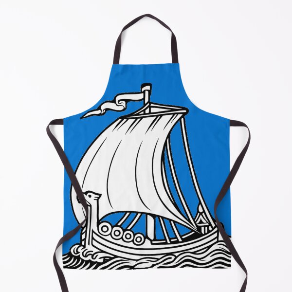 Item preview, Viking Ship Emblem | Historical Scandinavian Sailing Symbolism designed and sold by CoolHistoryMan.