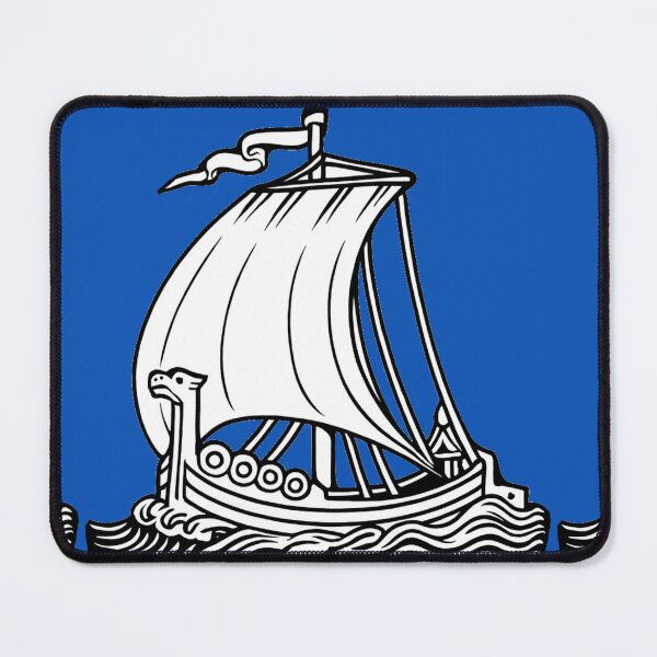 Item preview, Viking Ship Emblem | Historical Scandinavian Sailing Symbolism designed and sold by CoolHistoryMan.