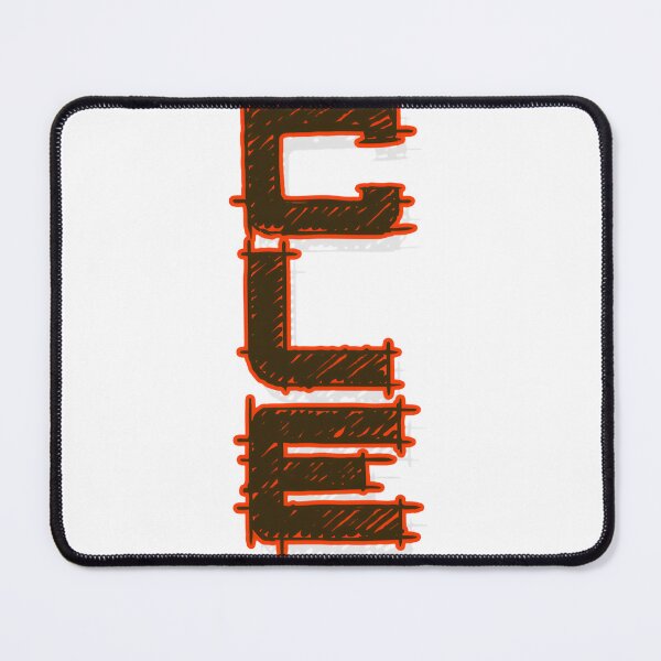 Item preview, Cleveland Browns Inspired Orange Sports Design designed and sold by pratiksomaiya.