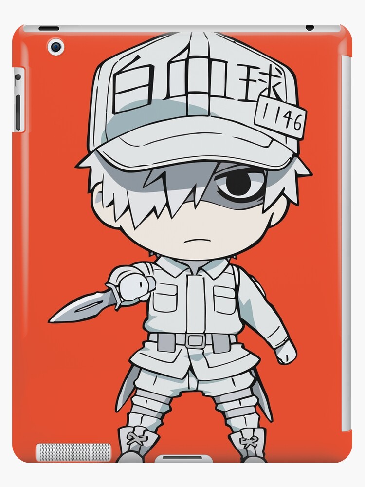 White Blood Cell  Hataraku Saibou (Cells at Work) iPad Case