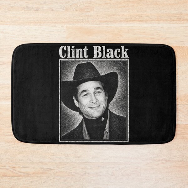 Artikelvorschau, Clint Black entworfen und verkauft von FloraPlantTees.