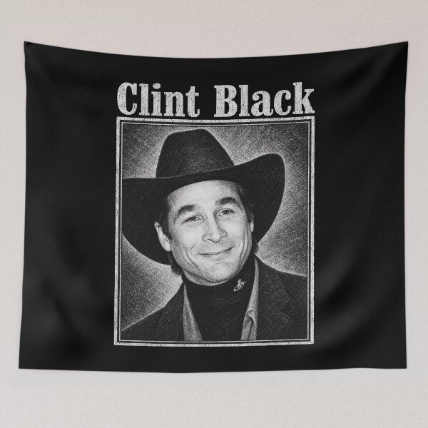 Item preview, Clint Black designed and sold by FloraPlantTees.