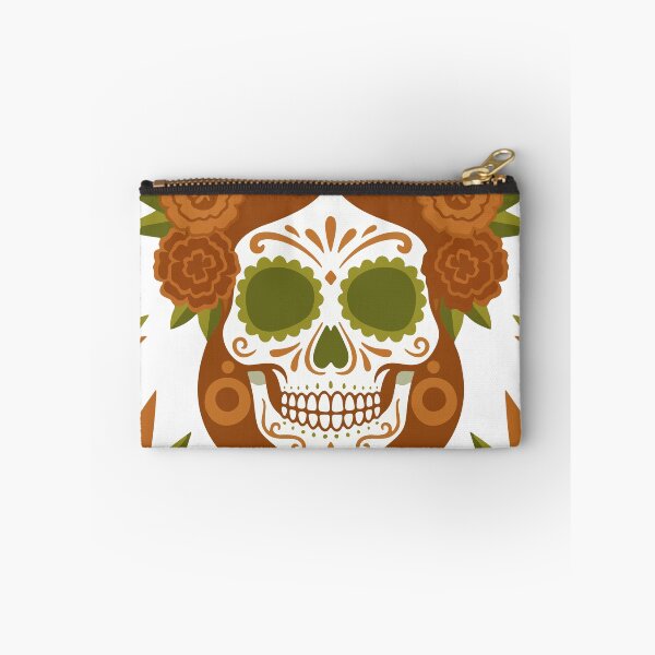 Item preview, Catrina Colorful Sugar Skull Illustration designed and sold by  Ojo de Lilith.