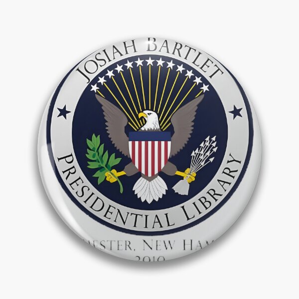 Item preview, West Wing Inspired Josiah Bartlet Presidential Library Design designed and sold by kdog81802.