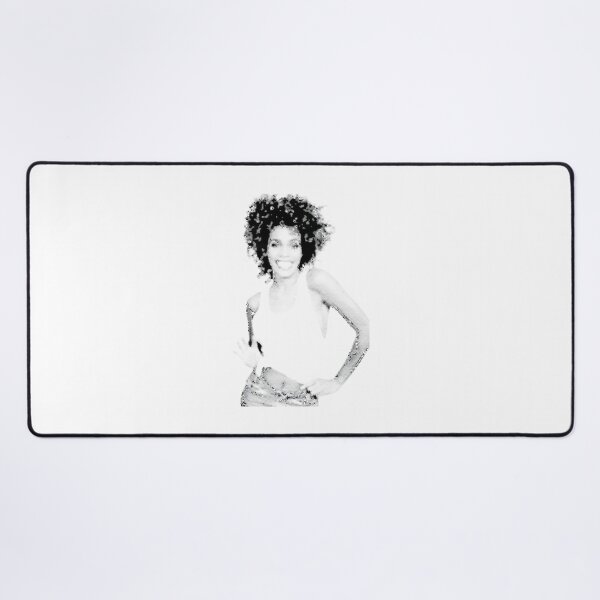 Item preview, Whitney Houston Vintage Halftone Style Portrait Design designed and sold by theyubbs.