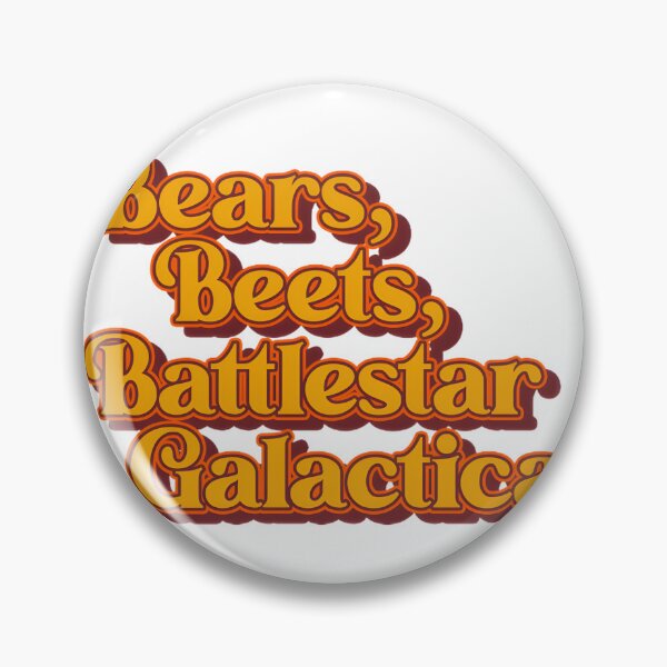 Item preview, Bears Beets Battlestar Galactica Inspired Fan Design designed and sold by dianthuss.