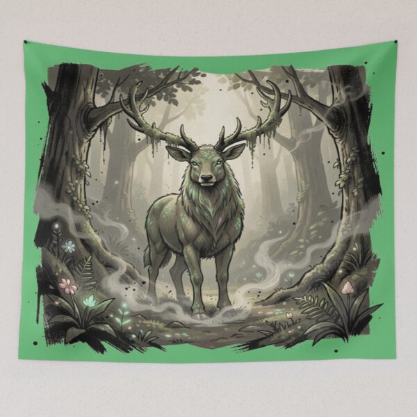 Item preview, Stellar Silence – The Star Deer designed and sold by FotoworldEdel.