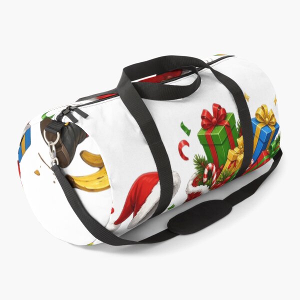 Item preview, Funny Santa Claus Slipping on Banana Peel Christmas Design – Transparent Background Cartoon designed and sold by CreativeNest Prints.
