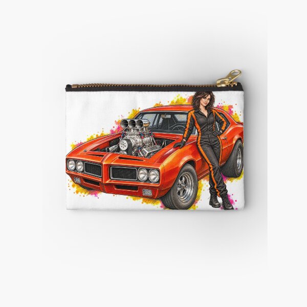 Item preview, Orange Fury — Supercharged Muscle Car Sketch designed and sold by Russell Thorne.
