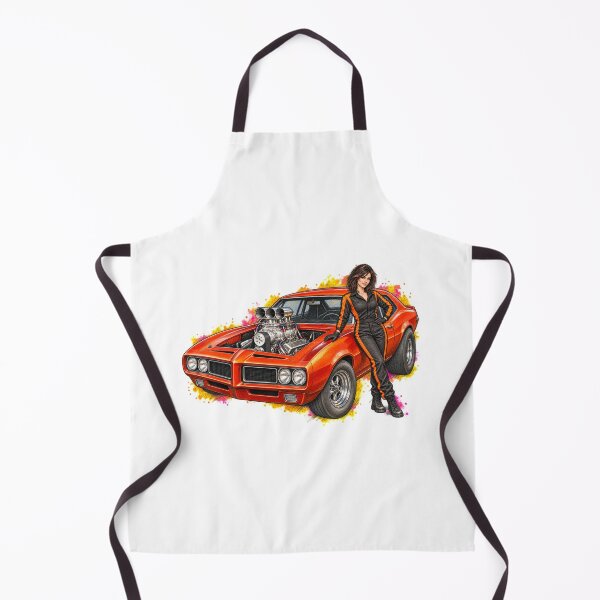 Item preview, Orange Fury — Supercharged Muscle Car Sketch designed and sold by Russell Thorne.
