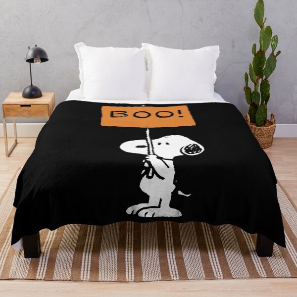 Aperçu de l'œuvre Peanuts Halloween Snoopy Boo ! Couleurs confortables Adultes Hommes Femmes créée et vendue par StokesLiamg.