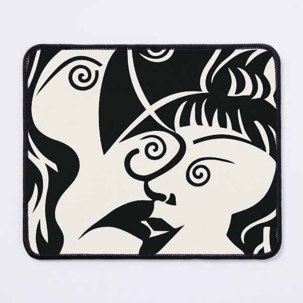 Item preview, Cubist Faces - Black & White Art designed and sold by photossmirnov.