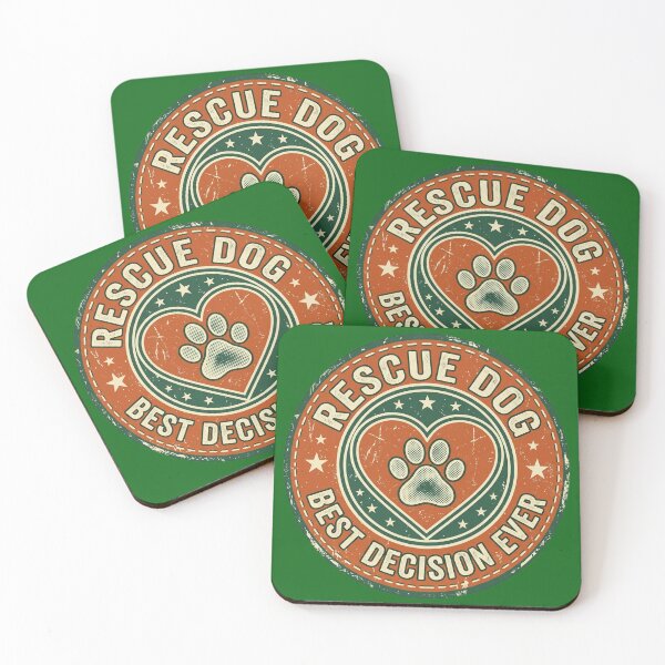 Item preview, Rescue Dog Best Decision Ever designed and sold by FurRealStudioCo.