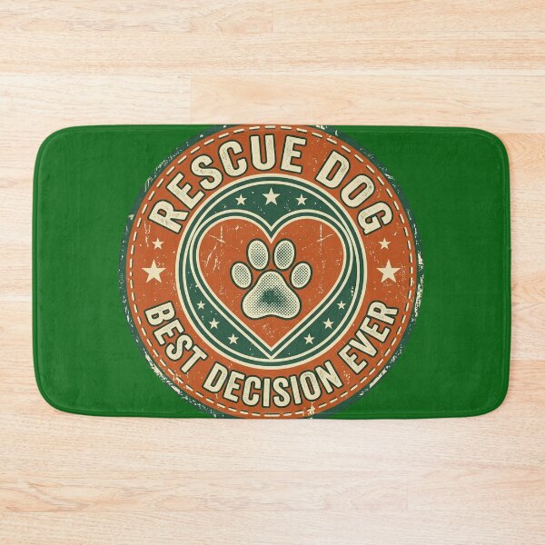 Item preview, Rescue Dog Best Decision Ever designed and sold by FurRealStudioCo.