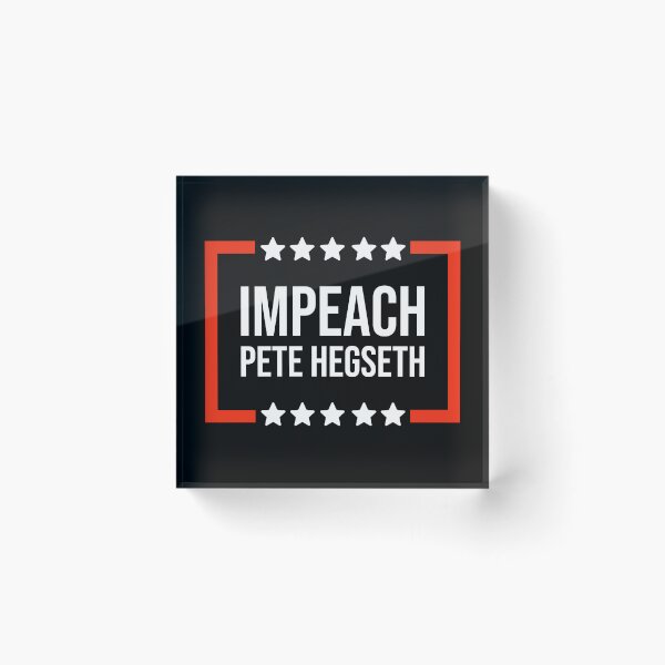 Item preview, Impeach Pete Hegseth  designed and sold by Rachel the Artist .